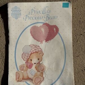 Gloria & Pat Precious‎ Bears Cross Stitch Pattern 1981